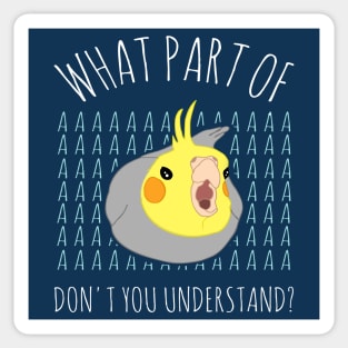 What part of AAAAA don't you understand? Sticker